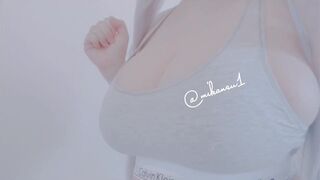 Mikansui Asian Teasing Her Big melons Video