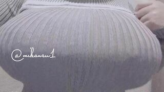 Mikansui Busty Asian Babe Loves Showing Off Her Big Boobs Video