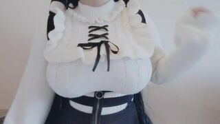 Mikansui Asian Slut Showing Her Bouncing Tits Video