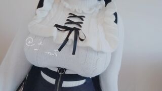 Mikansui Asian Slut Showing Her Bouncing Tits Video