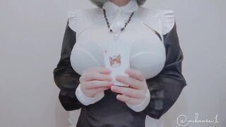 Mikansui Juicy Titty Asian Babe Gets Her Huge Boobs Exposed On Cam Video