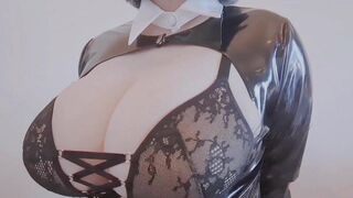 Mikansui Asian busty girl Showing off Tits Video