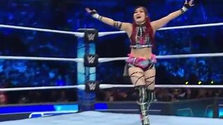 IYO SKY Hot Asian In Smackdown Ring Video