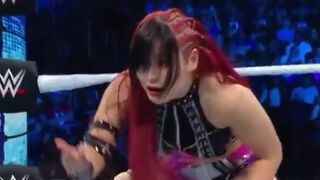 IYO SKY Hot Asian In Smackdown Ring Video