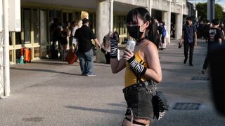 itsukichan Showing off in Public Video