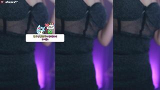 Haru in a Sexy Dress Showing Off Her Boobs and Ass Afreecatv Video