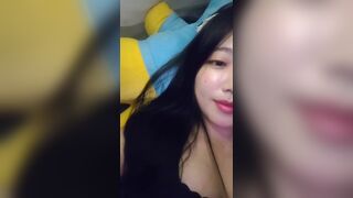 Hottie Teasing With Licking Ice Cream And Big Ass While Wearing Lingerie Video