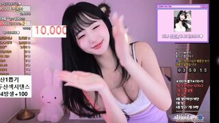 Han Jina Dancing While Moving Her Sexy Ass And Tits Afreecatv Video