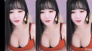 Han Jina Touching Big Boobs While Hot Dance Leaked Afreecatv Video