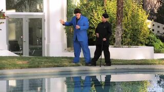 Akira Lane Horny Guards Fucked Hard Threesome In A Hotel Video