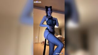 Kimjeewoo529 In a Sexy Seethrough Shows Off and Wants A Cock in Her Horny Mouth Afreecatv Video