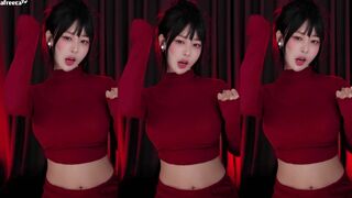 Haru Dancing While Flashing Her Big Boobs Afreecatv Video