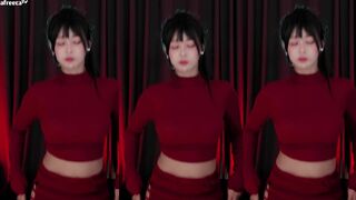 Haru Dancing While Flashing Her Big Boobs Afreecatv Video