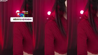 Haru Korean Hottie Showing off her Hot Dress While Dancing Afrecatv Video