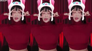 Haru Korean Hottie Showing off her Hot Dress While Dancing Afrecatv Video