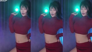 Haru With Juicy Curvy Booty Shakes It On Cam And Flashing Big Boobs When Dancing Afreecatv Video