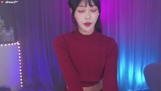 Haru With Juicy Big Boobs Showing Off on Live Cam Afreecatv Video