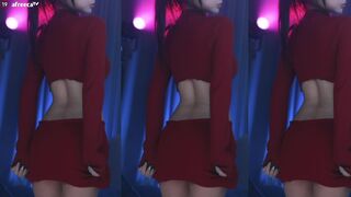 Haru Shows Off Her Juicy Curvy Booty When Dancing on live Cam Afreecatv Video