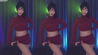 Haru Asian With juicy tits Loves Dancing On Live Afreecatv Video