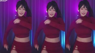 Haru Asian With juicy tits Loves Dancing On Live Afreecatv Video