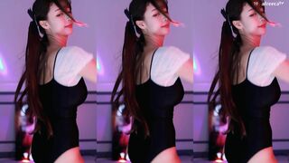 Dign1461 Cute Babe Dancing And Teasing While Wearing Tight Dress Afreecatv Video