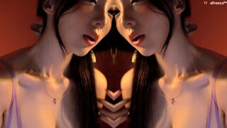 Unina__ Rubbing Lollipop On Busty Boobs And Teasing AfreecaTV Video