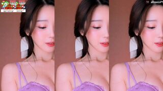 Unina__ Bouncing Her Boobs And Touching Tits In Seethrough Bra AfreecaTV Video