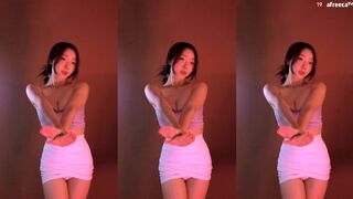 Unina Hottie Dancing While Flashing Boobs and pussy Afreecatv Video
