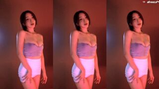 Unina Hottie Dancing While Flashing Boobs and pussy Afreecatv Video