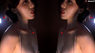 Unina Teasing Her Boobs With a Lollipop And Sucking It Gently Afreecatv Video