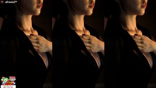 Unina Reveals her juicy Wet Big Boobs On Live Cam Afreecatv Video