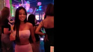 Pattaya Star Hot Asian In a Seethrough Exposing her big tits in a Party Onlyfans Video