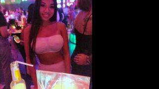 Pattaya Star Hot Asian In a Seethrough Exposing her big tits in a Party Onlyfans Video