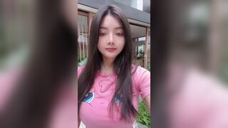 Meikoio Showing Off her Huge Tits and Booty In Public Video