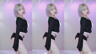 Korean Naxttyy1358 Blondie Shaking Her Juciy Booty on Cam Afreecatv Video