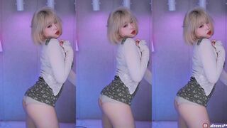 Korean Naxttyy1358 Blondie Exposes Her Big Booty And Hot Boobs Afreecatv Video