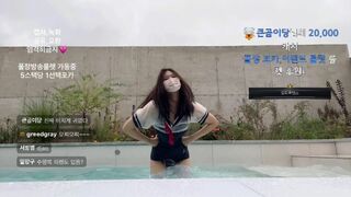 Darling0416 Cute Asian in Mask  Shows Off While Dancing Video