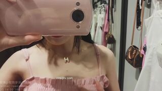 Ruanmlolix Nanadyb Tiny Asian Reveals Her Body in Mirror and Masturbates It Video