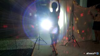 Endolphlin Sexy Asian Model Dancing Off On Cam in Bikini Video