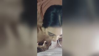 Far Thai Sucking His Fat Cock Sensually While Teasing Her Boobs Onlyfans Video
