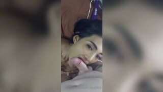 Far Thai Sucking His Fat Cock Sensually While Teasing Her Boobs Onlyfans Video