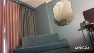 LeilaniLee Stripteases Her Juicy Body WHile On a Black Bikini Video