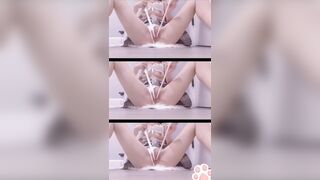 Cuteli520 Exposes Her pussy And Fingers It After Teasing It VIdeo