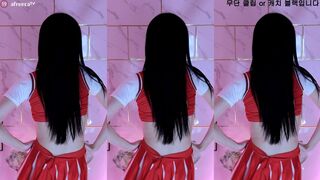 kmj87990 Sexy Asian Showing off her Boobs and Booty On Cam Afreecatv Video