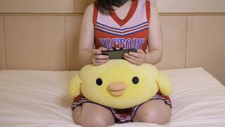 Tsu-chan Sensei Sitting On A Vibrator While Studying Leaked Video
