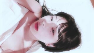 By3ol_ Cute Babe Teasing While Laying On Bed Leaked Video