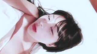 By3ol_ Cute Babe Teasing While Laying On Bed Leaked Video