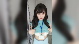 Baiyin811 Asian Beauty With Big Boobs Shows Off On Cam Video