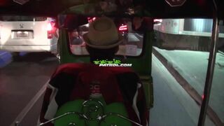 TukTuk Patrol Horny Asian Girl gets Picked Up and Fucked After Going To a Hotel By a Horny White Cock Video