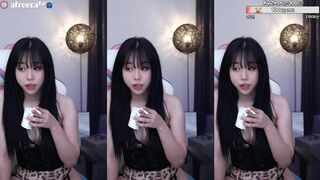 Judy Sexy Asian Shows Off her Hot Booty and Boobs On Live Afreecatv Video
